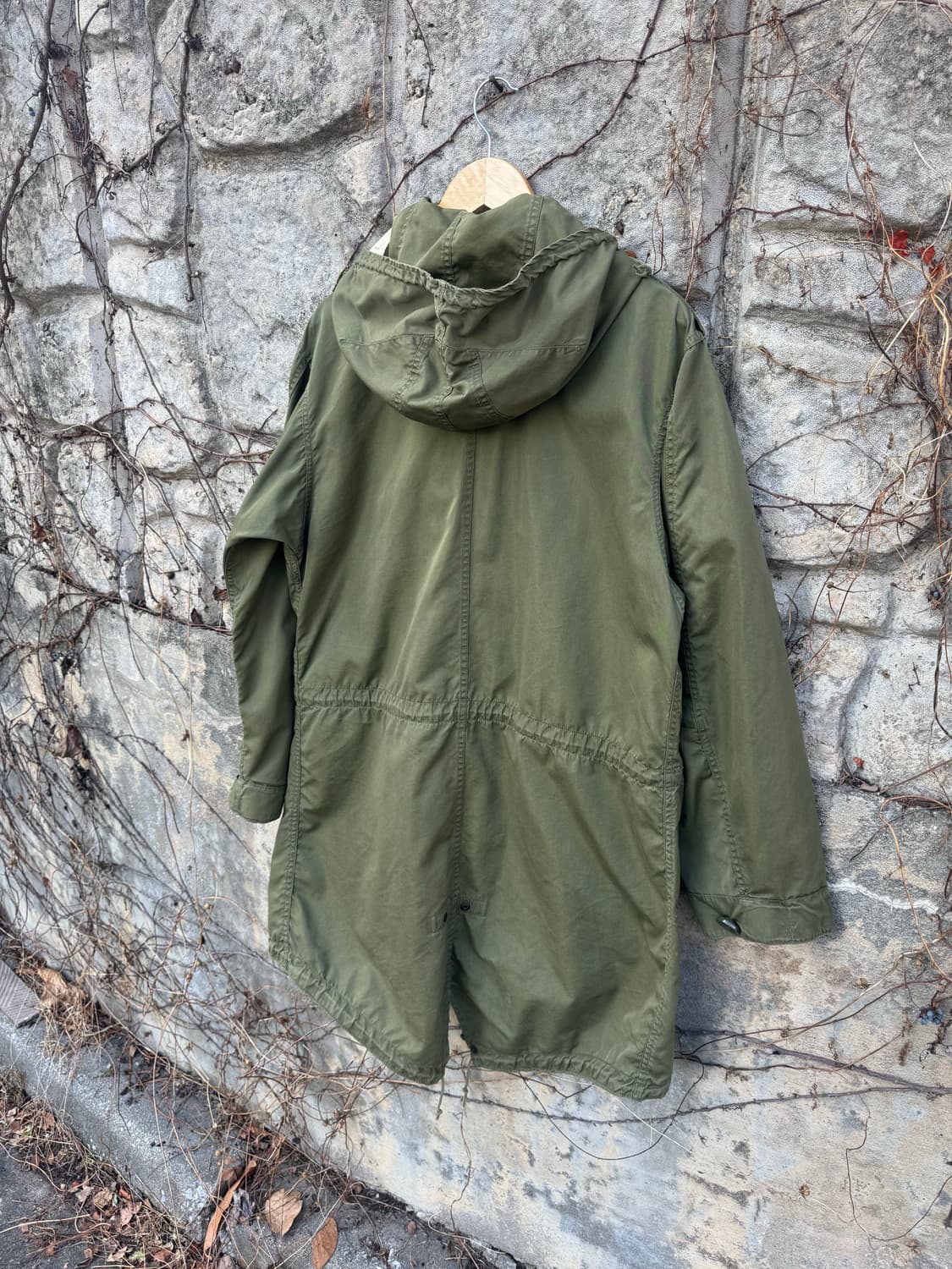 60s m51 미군 오리지널 피쉬테일 파카 쉘 m65 자켓 코트 상품이미지4