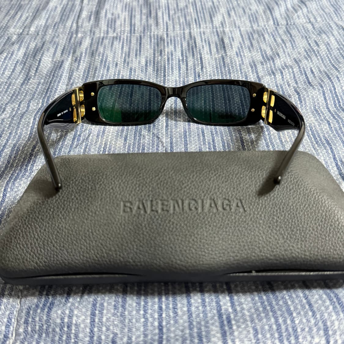 (OS) 발렌시아가 렉 탱글 선글라스 블랙 상품이미지5