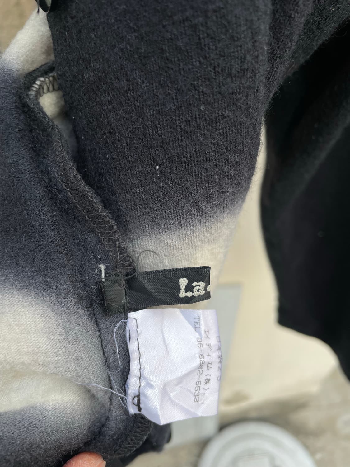 La.L 울 자켓 블랙 상품이미지6