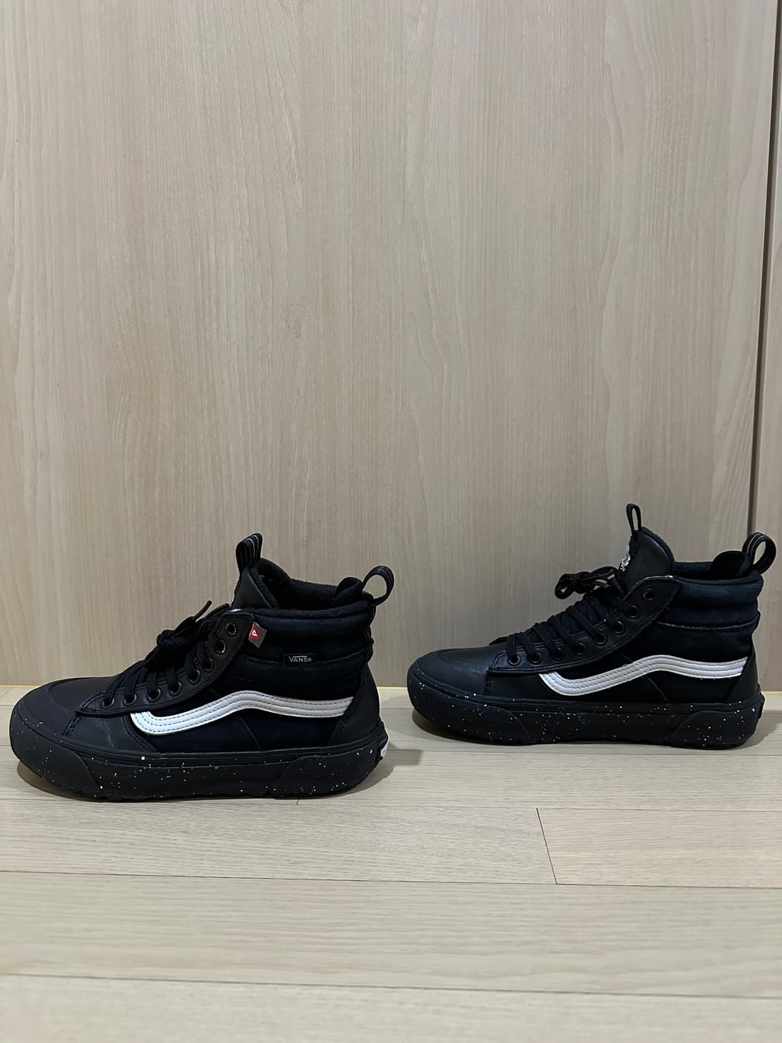 반스 스케이트하이 글리터 블랙 245 상품이미지3