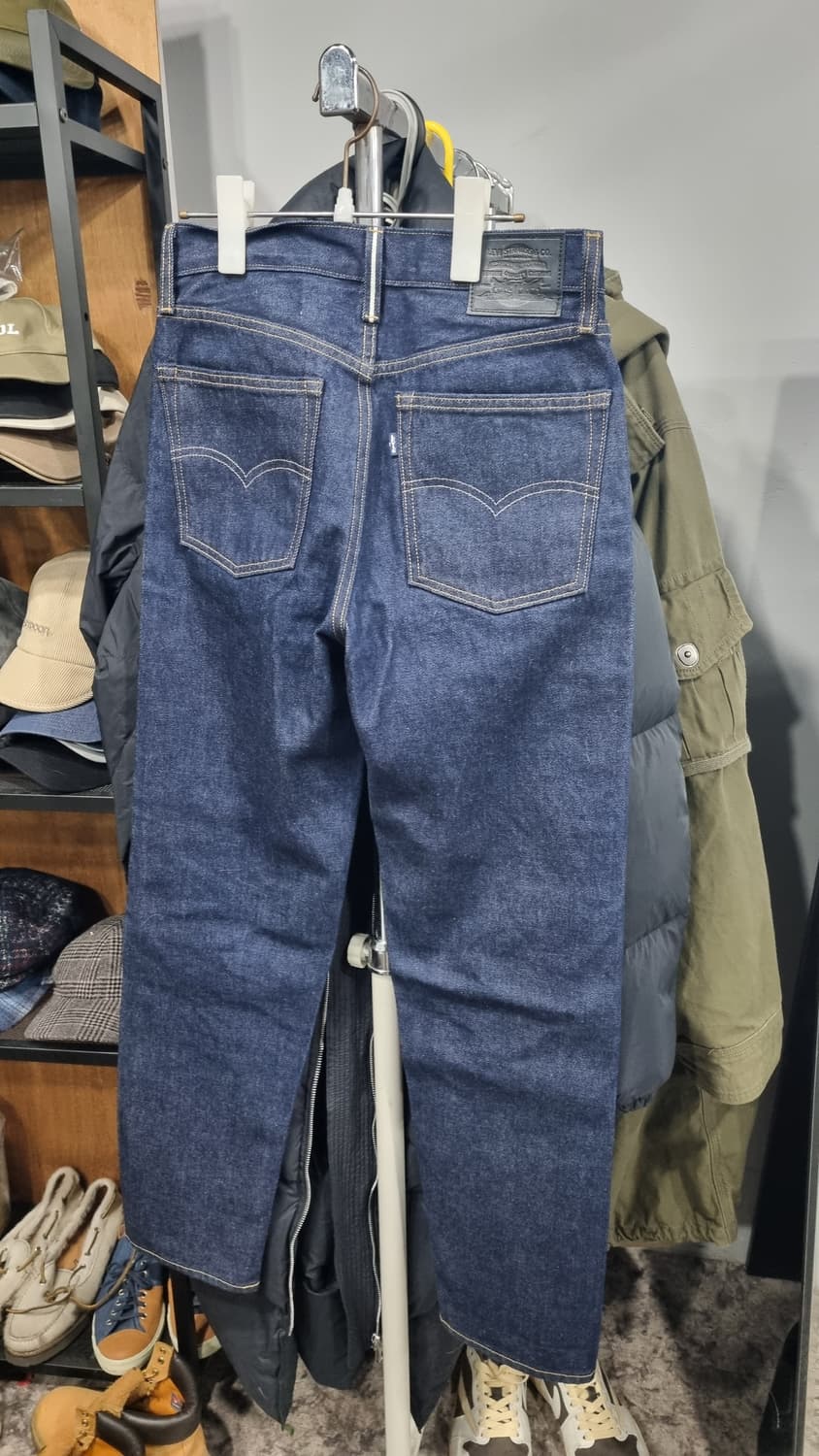 levis 레이디 칼럼진 셀비지라인 bigE  26사이즈  두번착용 상품이미지3