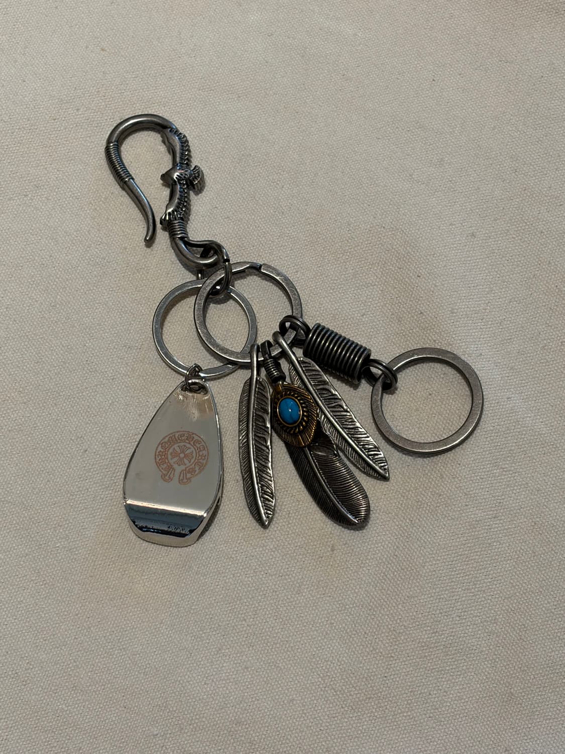 TOGOM Silver Feather Keyring 🪶 상품이미지1