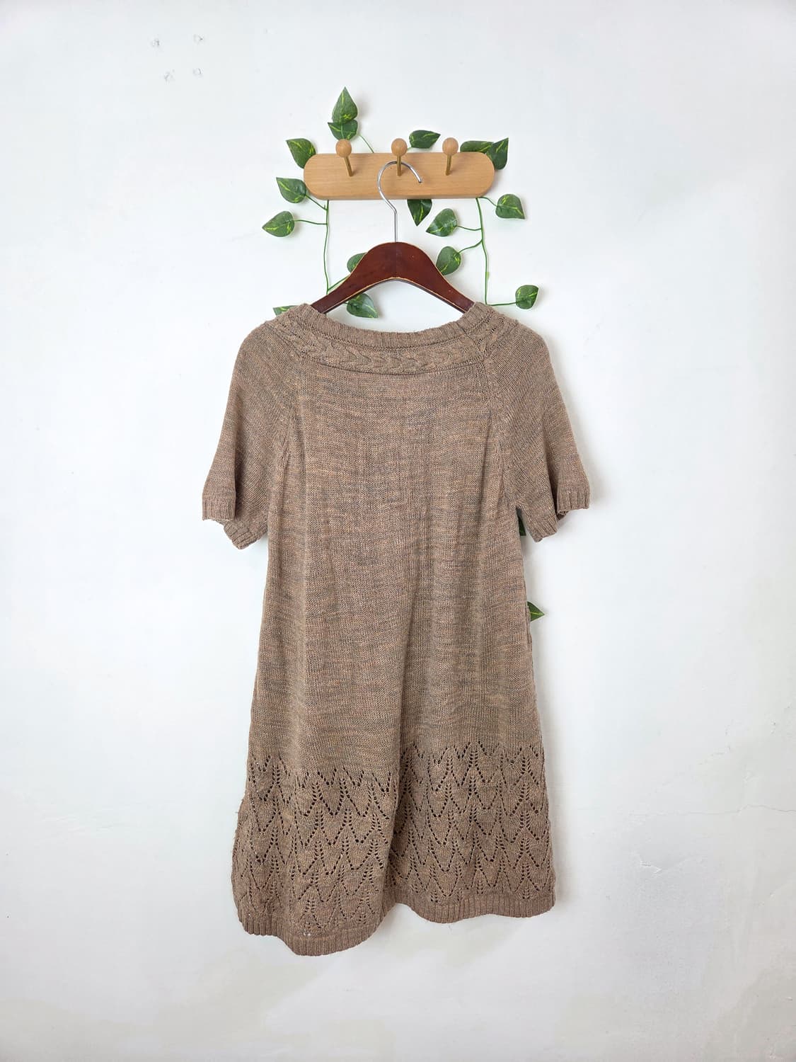 모리 반팔 니트 원피스 상품이미지4