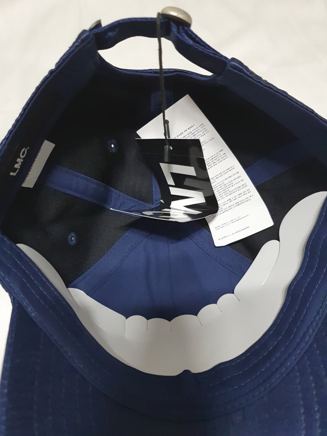 블루 네이비 블링블링  엘엠씨 볼캡 모자  상품이미지8