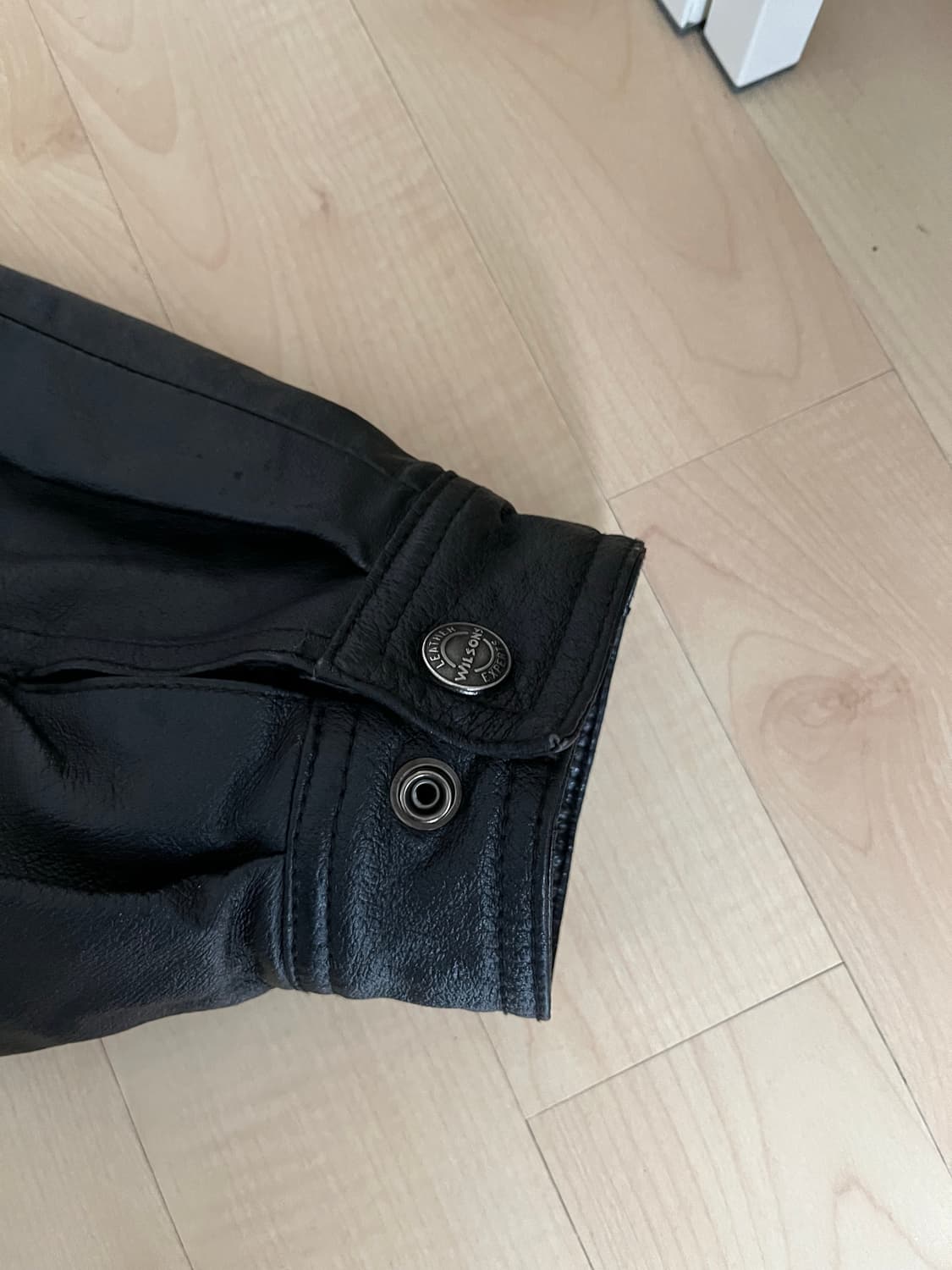 [XL] 빈티지 윌슨스 레더 봄버 상품이미지7