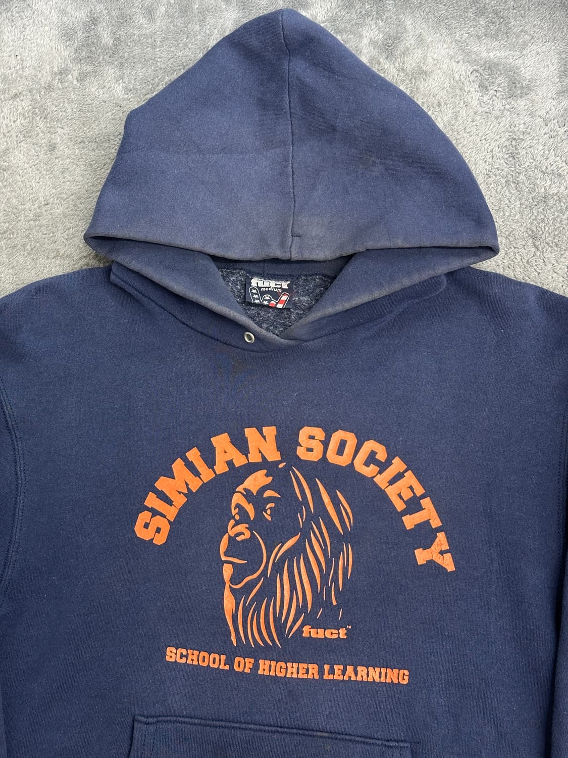 90s FUCT Simian Society 후디 M 상품이미지3