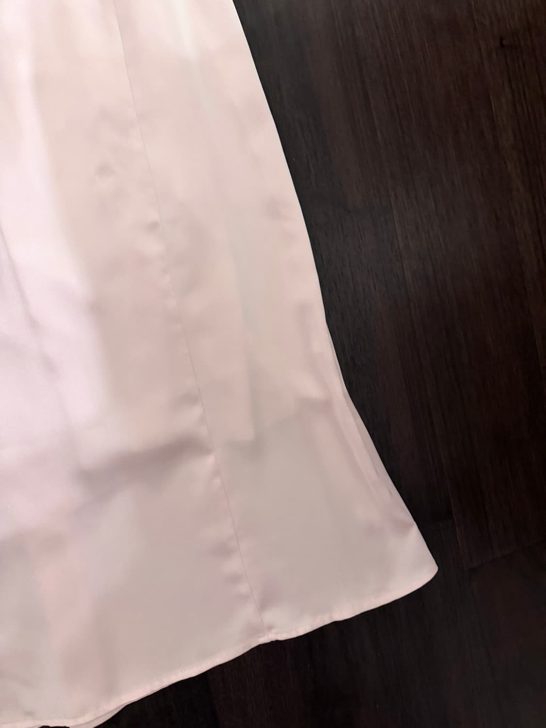 연핑크 프릴 슬립 롱 원피스 상품이미지5