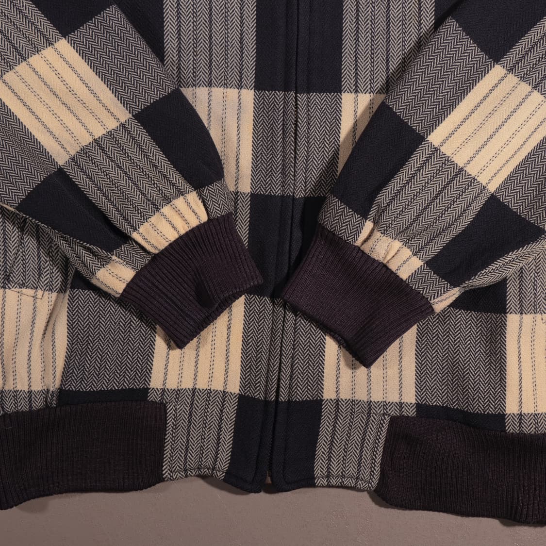 라코스테 울 체크 블루종 상품이미지5