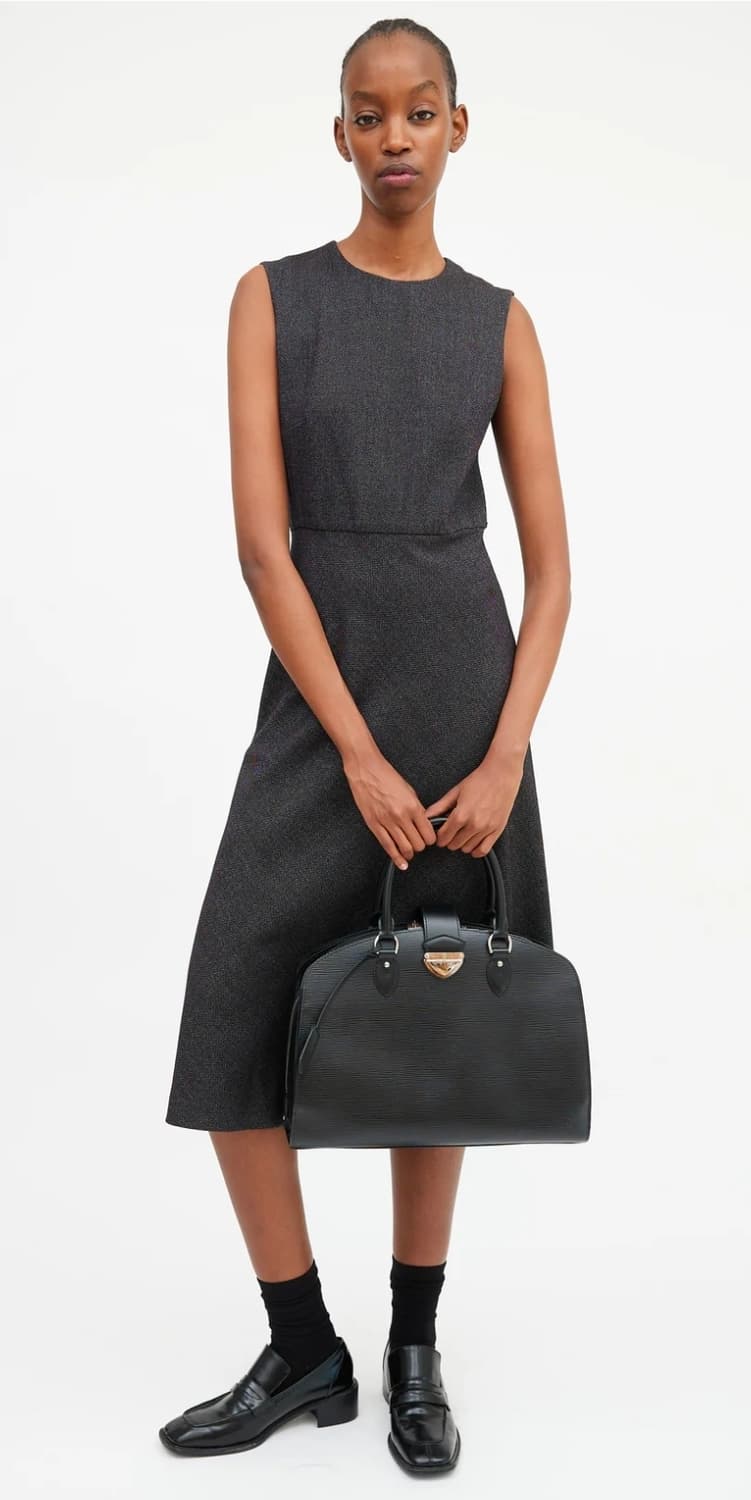 루이비통 M59042 에삐 레더 퐁네프 GM 블랙 토드백 상품이미지9