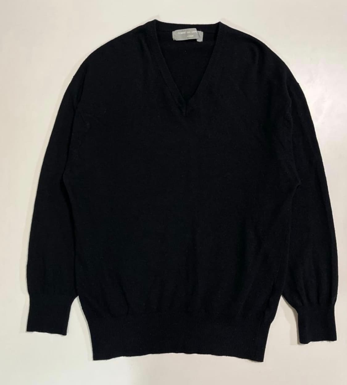 꼼데가르송 옴므 다나카옴므 [田中オム] 브이넥 니트 상품이미지1