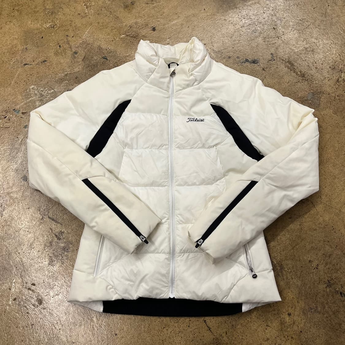 [정품/S] 타이틀리스트 여성 패딩 자켓 화이트 b8 상품이미지2