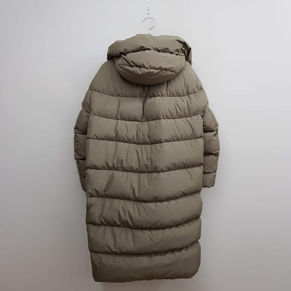 한섬 SYSTEM 시스템 하이넥 롱 구스다운 패딩 76-90-155사이즈 상품이미지4