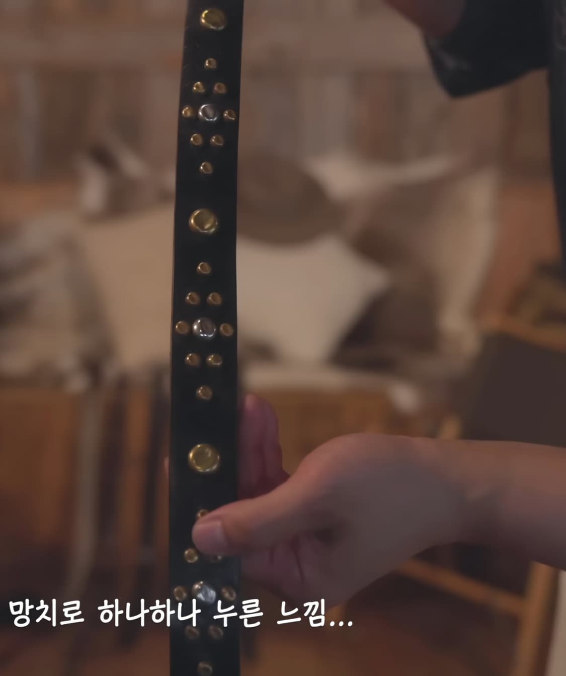 레어) RRL 웨스턴 징 스터드 벨트 34 더블알엘 상품이미지5