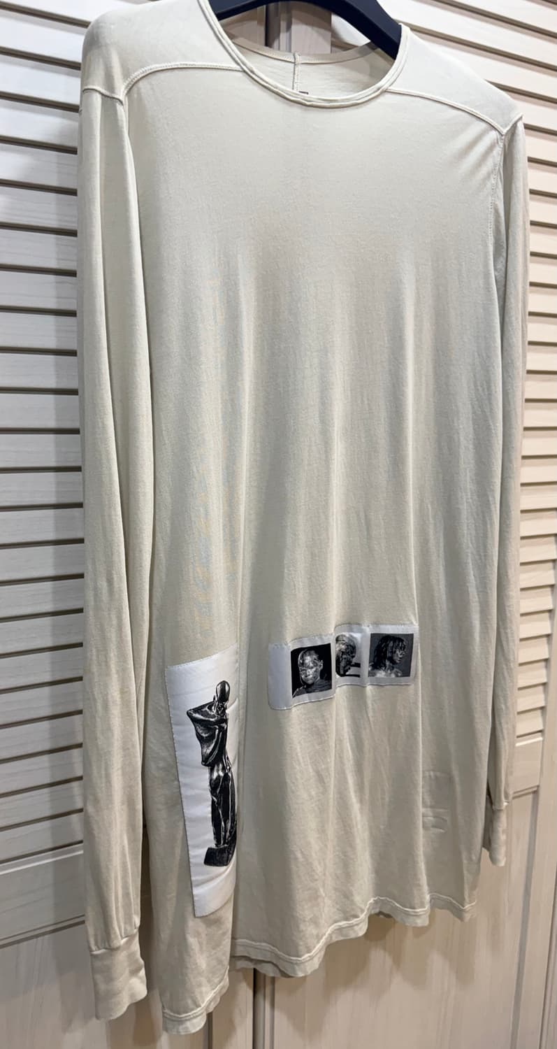 Rick Owens Drkshdw 롱슬리브 패치 긴팔 티셔츠 상품이미지2