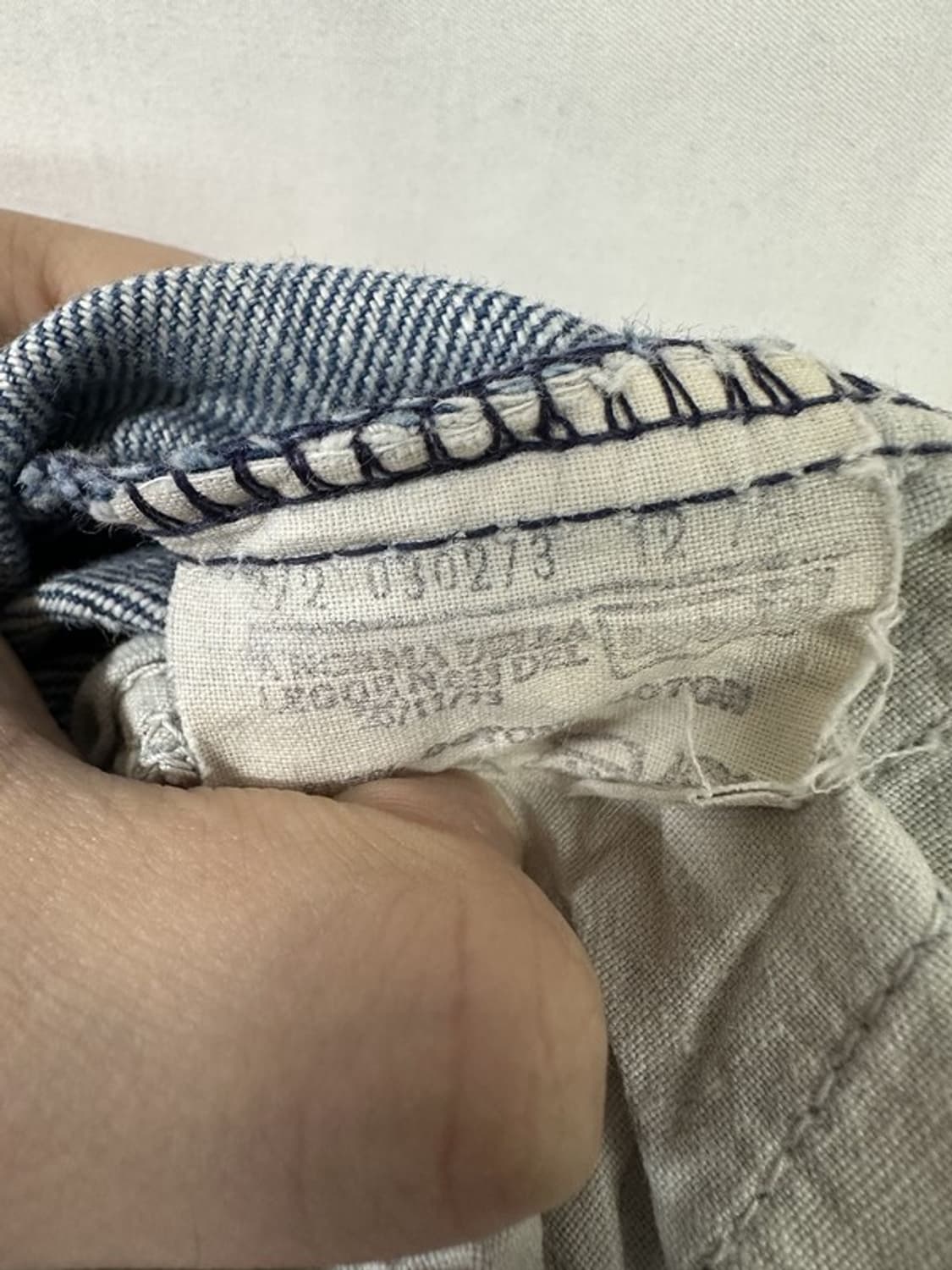 [30인치] LEVI'S 리바이스630 70s France 오렌지탭빈티지 상품이미지8