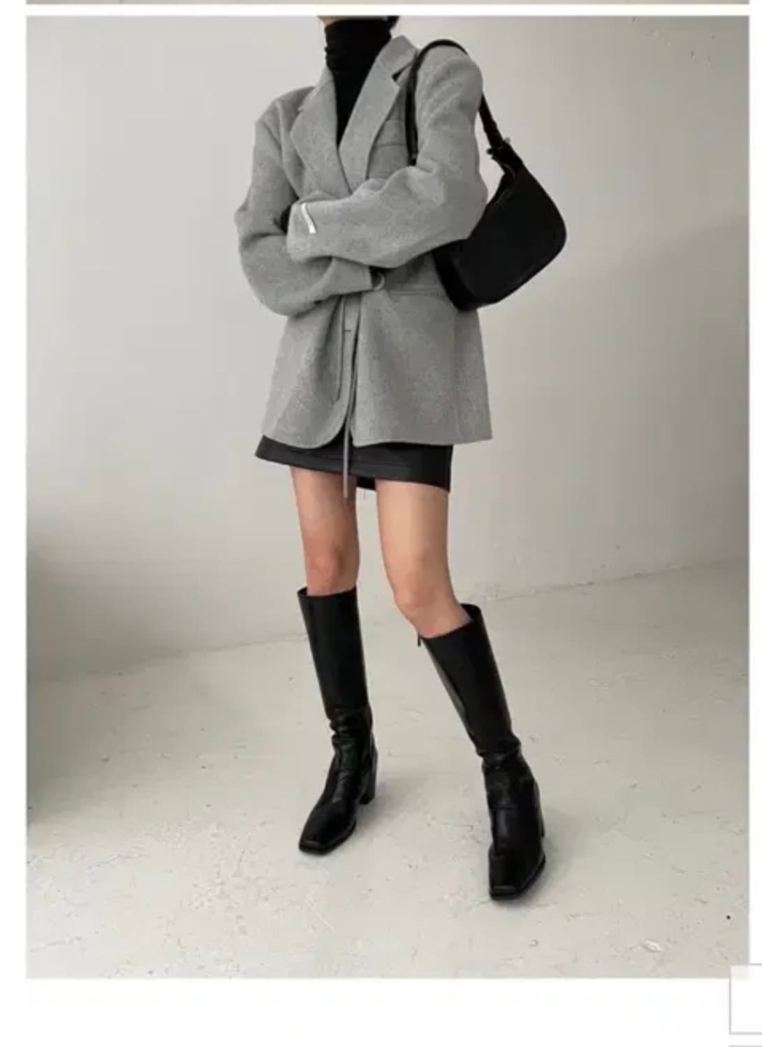 오브더나인 울90 핸드메이드 코트 상품이미지5