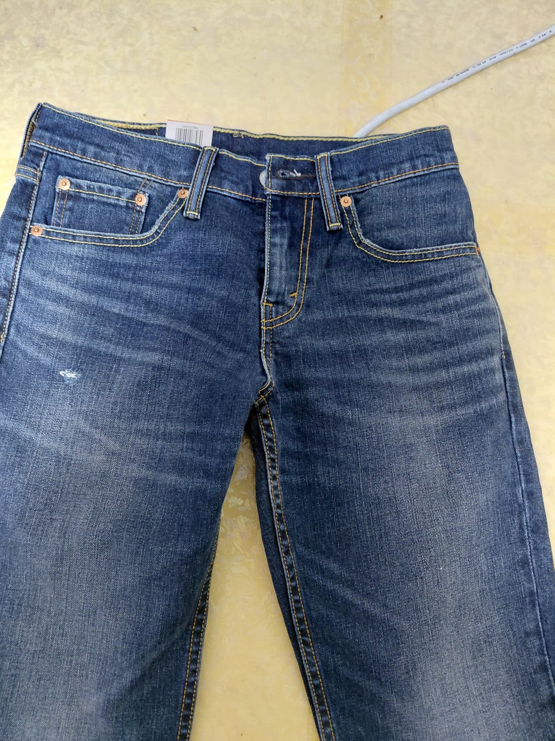 새상품) 리바이스 로우라이즈 스트레이트 데미지드진 상품이미지3