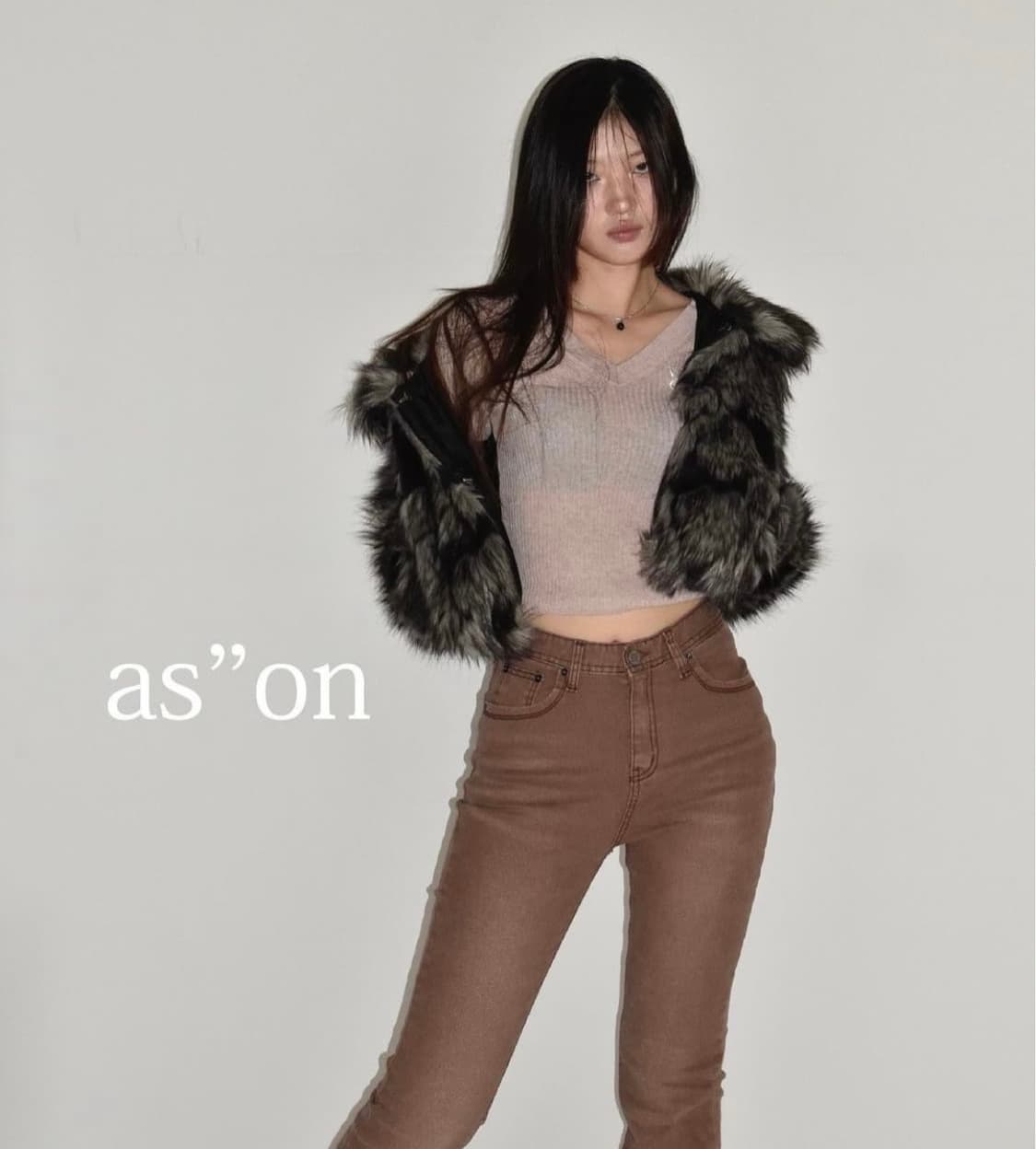 애즈온 덴버 퍼자켓 상품이미지1