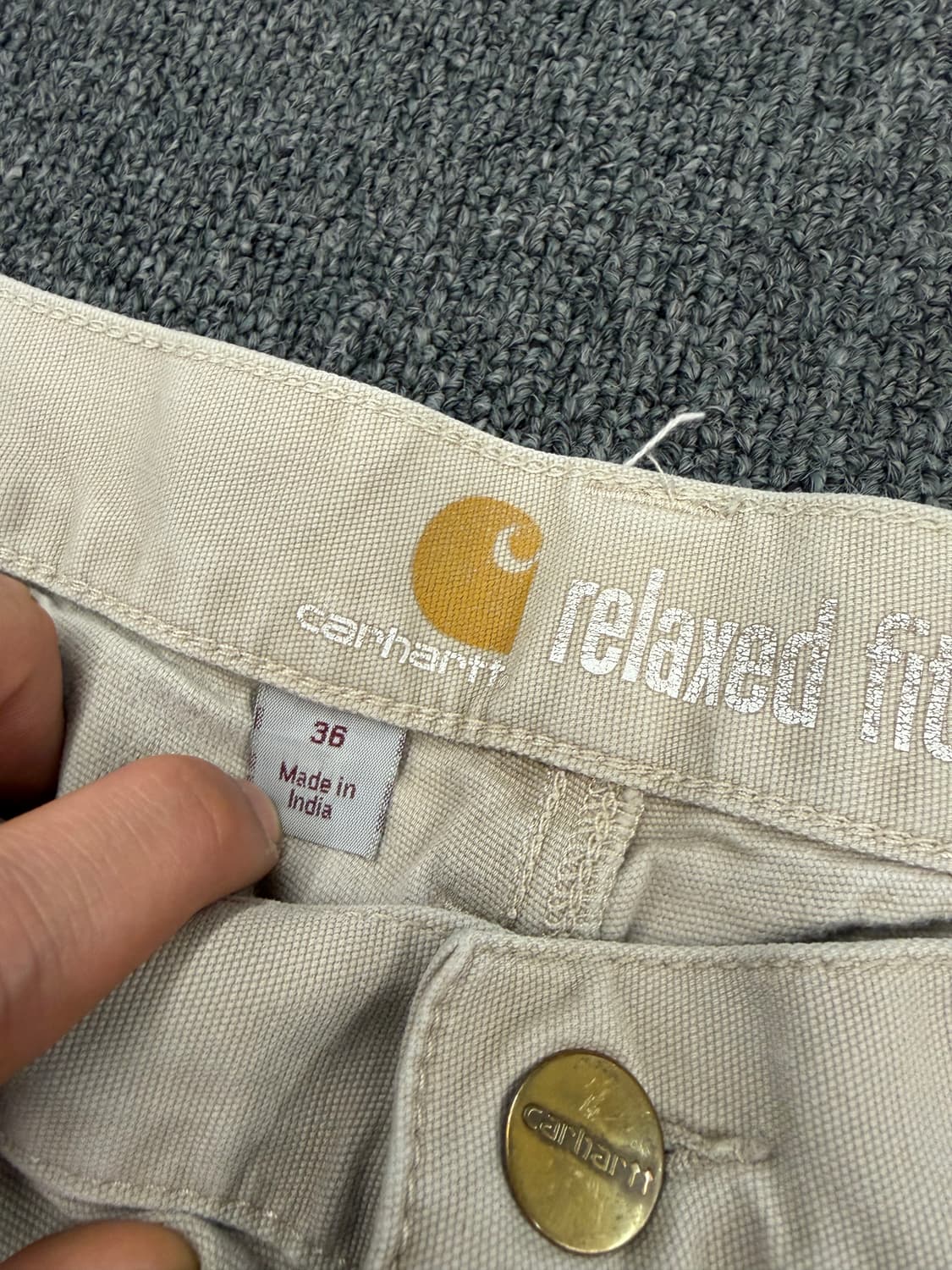 36) 칼하트 빈티지 카펜터 반바지 상품이미지3