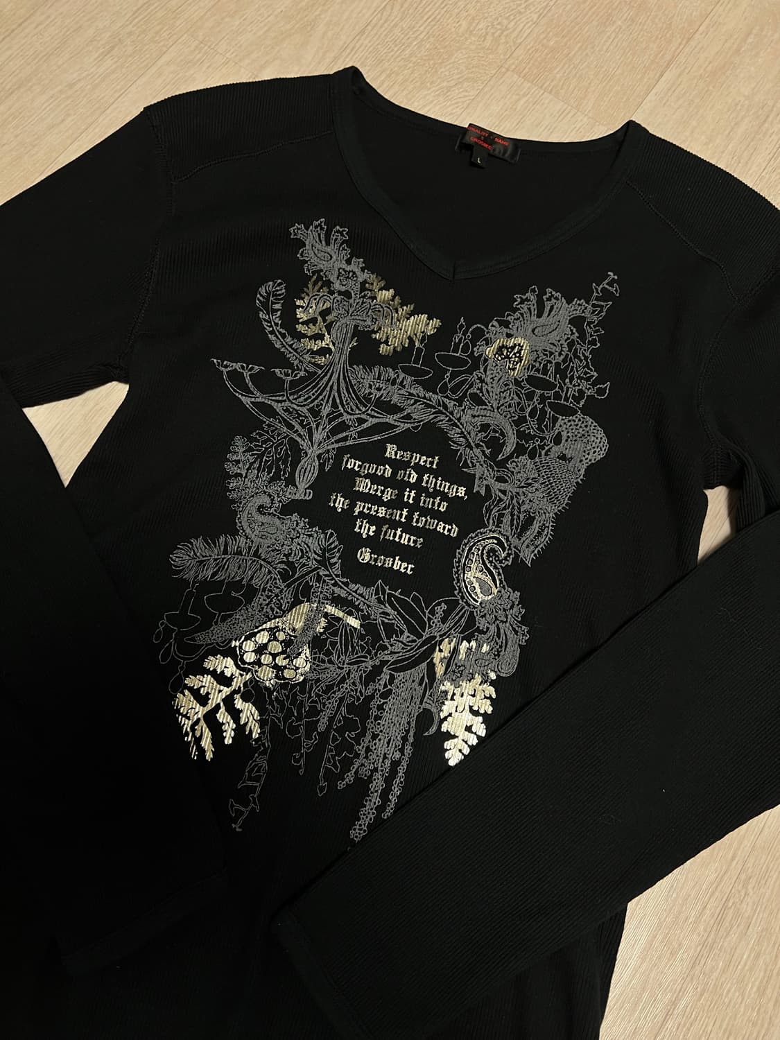 일본 펑크 티셔츠 골지 상품이미지1