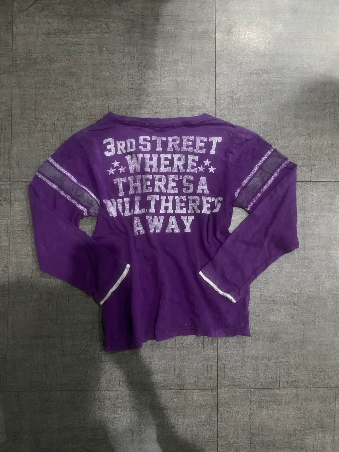 일본빈티지 Rushhour 핀터깔y2k 락펑크긱시크 레터링 긴팔티셔츠 상품이미지2