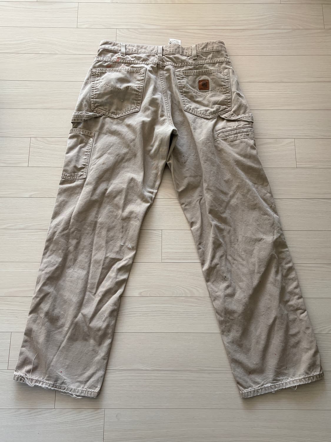 carhartt 칼하트 워크웨어 싱글니 페인팅 베이지 32 상품이미지4