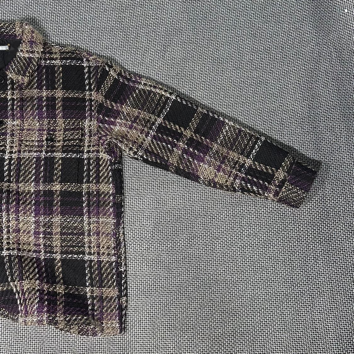 저널스탠다드 체크 플리스 자켓 (L) 상품이미지4