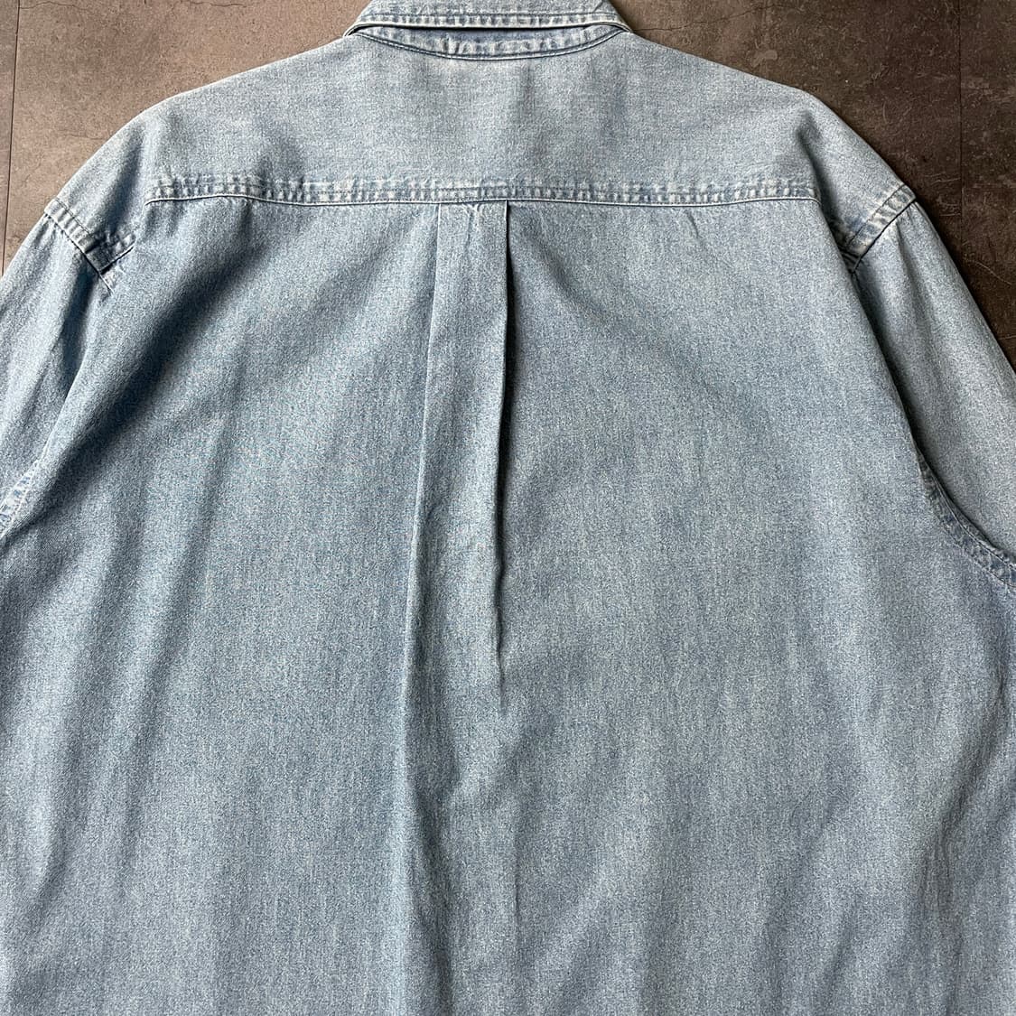 HARRITON 해리튼 빈티지 코튼 데님 셔츠 A00734 상품이미지8