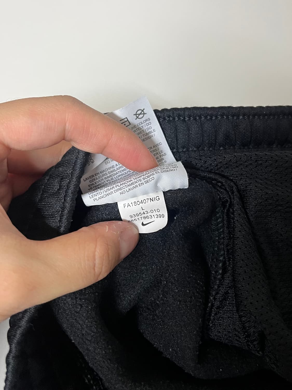 L) 나이키 드라이핏 기모 빅 스우시 트레이닝 팬츠 상품이미지6