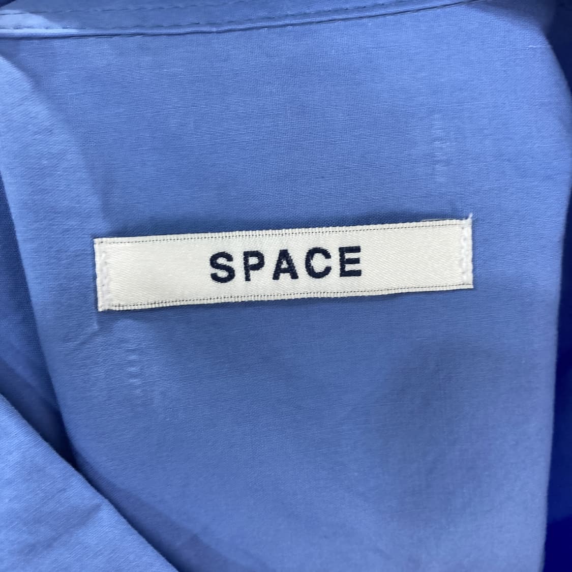 SPACE 남성 오버핏반팔셔츠 하늘 XL 105-110 상품이미지4