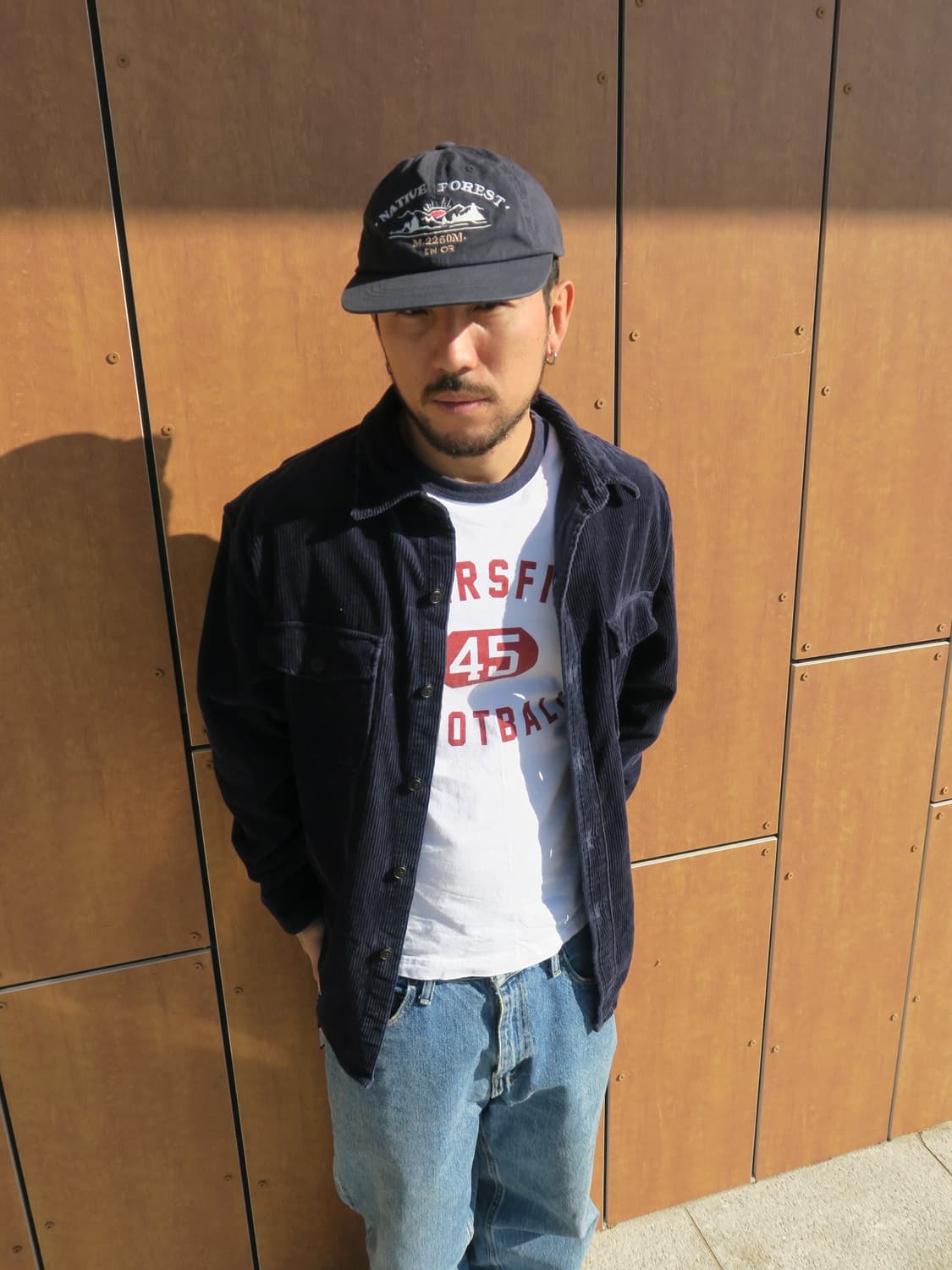 엔오르 캡모자 네이비 컬러 상품이미지2