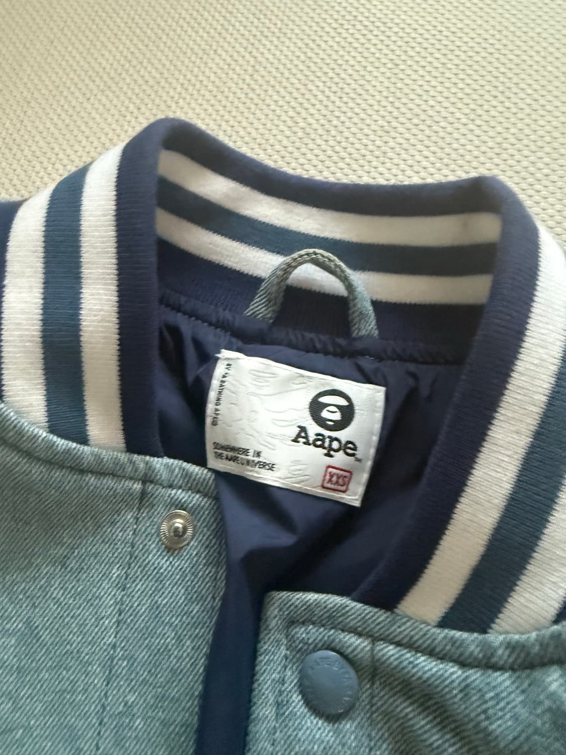 베이프 바시티 자켓 상품이미지2