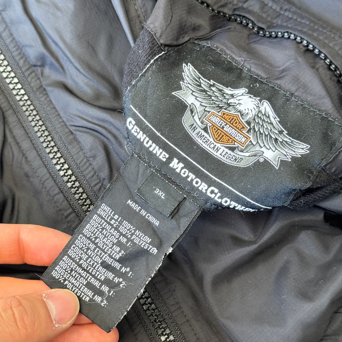 할리데이비슨 빈티지 리버시블 양면 자켓 3XL(105) 상품이미지8
