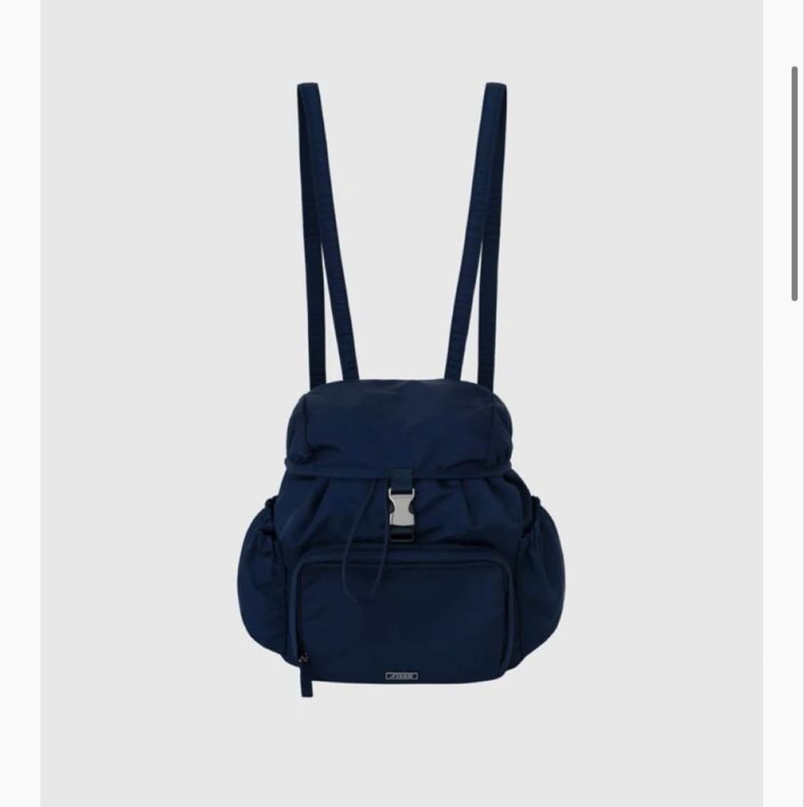 니히 나일론 백팩 네이비 상품이미지3