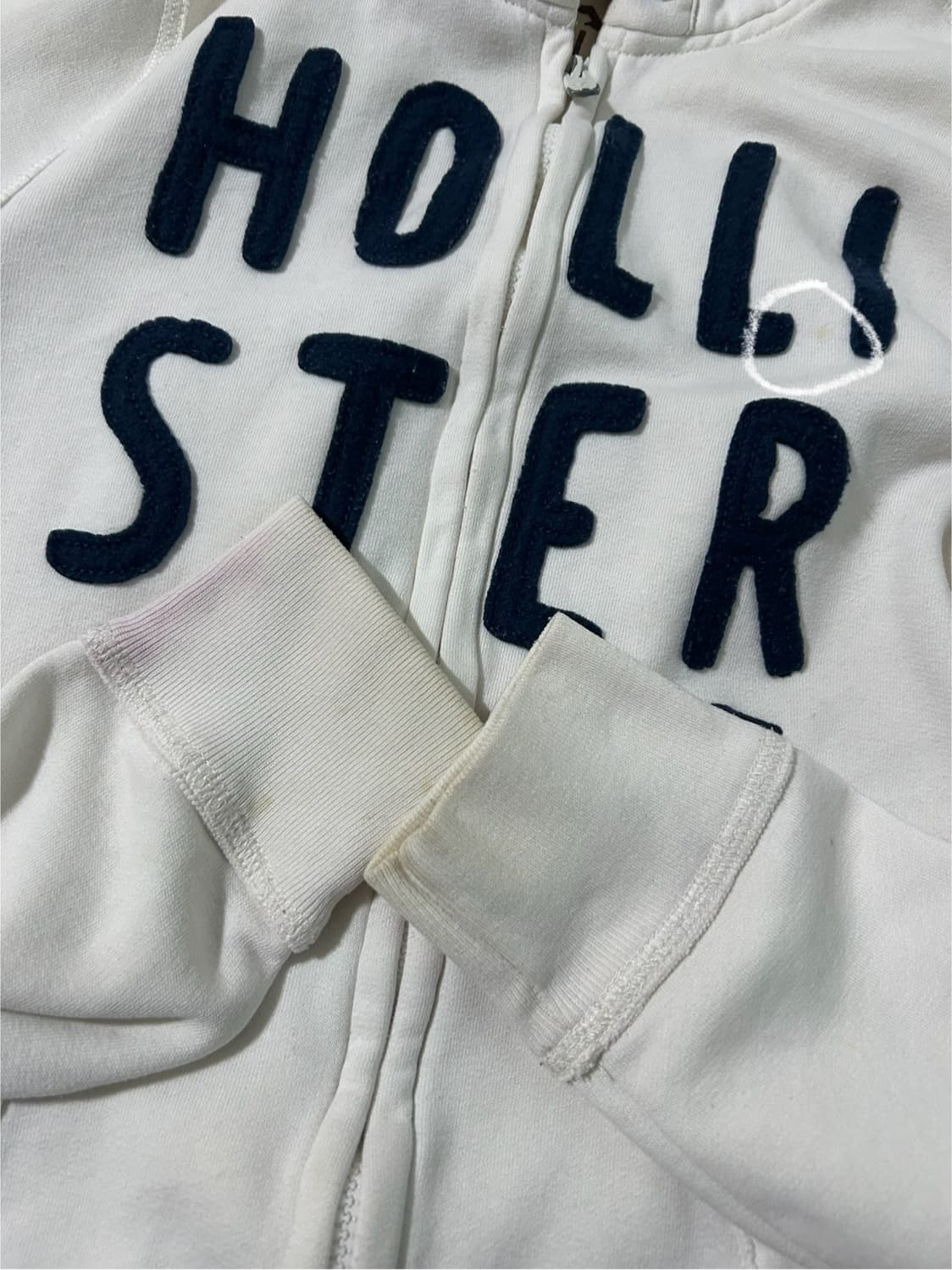 홀리스터 빅로고 후드집업 상품이미지10