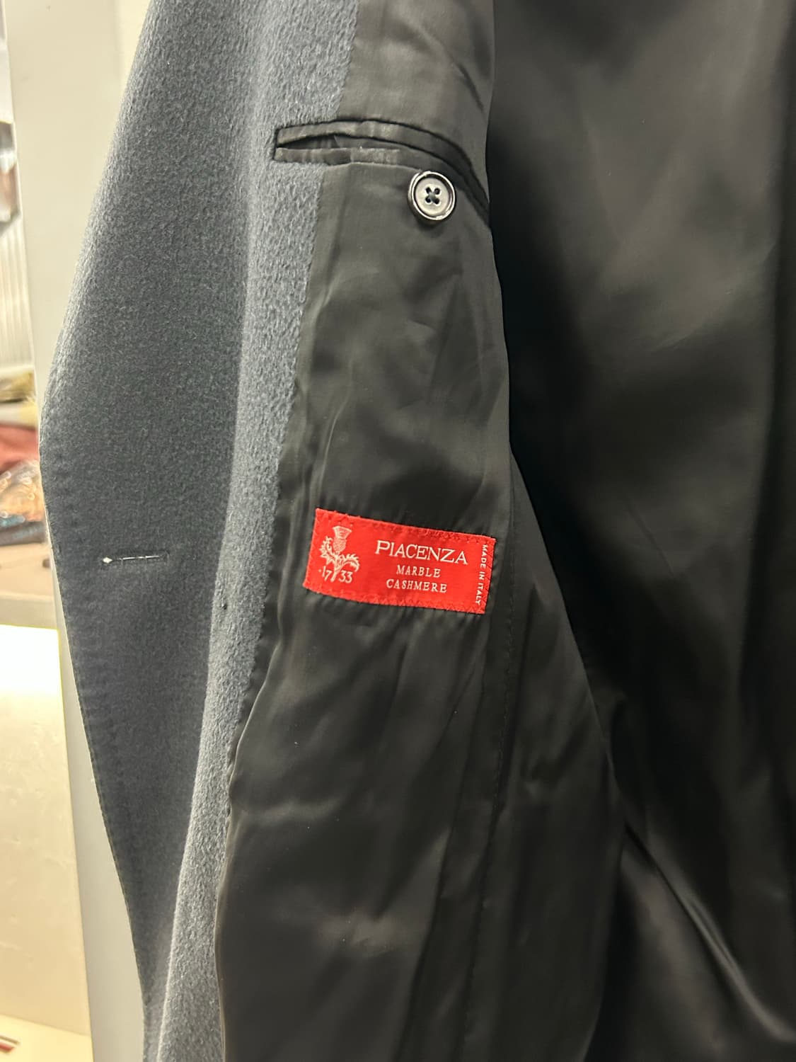 TIME 타임 남성 더블 코트 다크그레이 상품이미지9