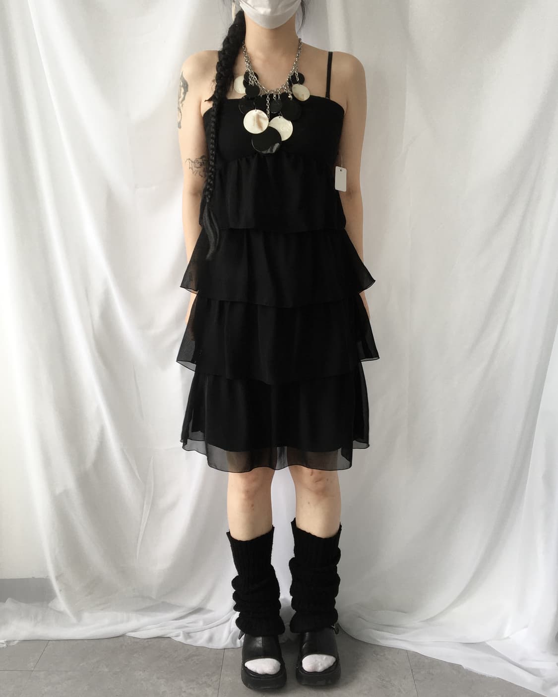 Layer tube top onepiece 상품이미지1