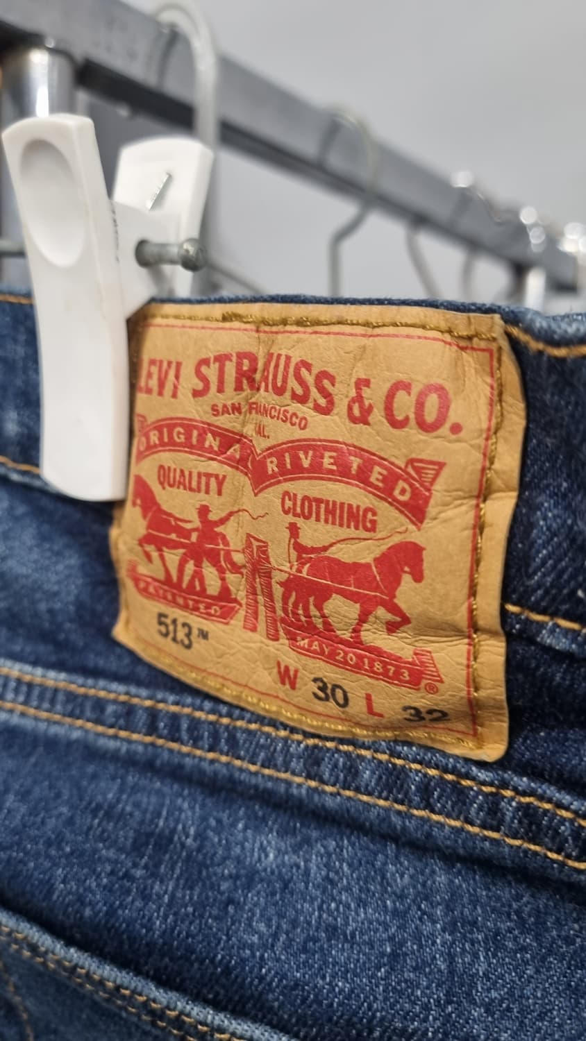 levis 513 슬림 스트레이트핏 스판 워싱청바지 허리30 상품이미지5