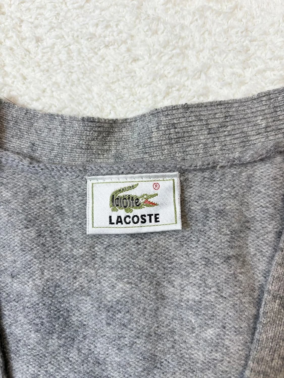 라코스테 00's 재팬 니트 가디건 PN6063 상품이미지5