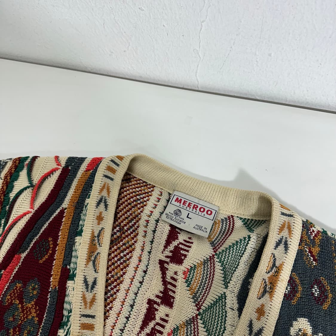 L MEEROO 오스트레일리아 케이블 가디건 상품이미지4