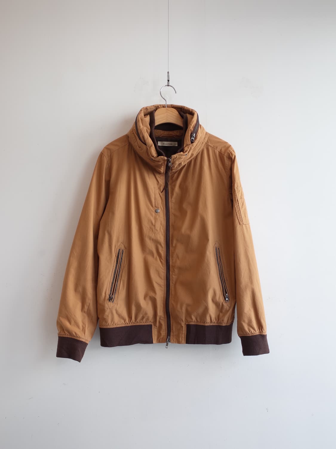 일본 브랜드 코튼 투웨이 집업 점퍼 상품이미지1