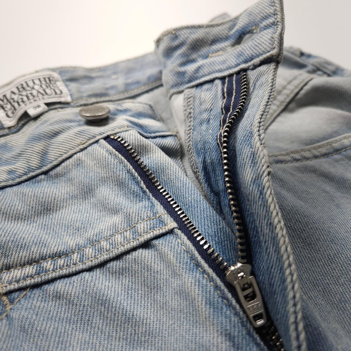 마리떼 프랑소와저버 디스트로이드 와이드 데님 팬츠 (28) 상품이미지7