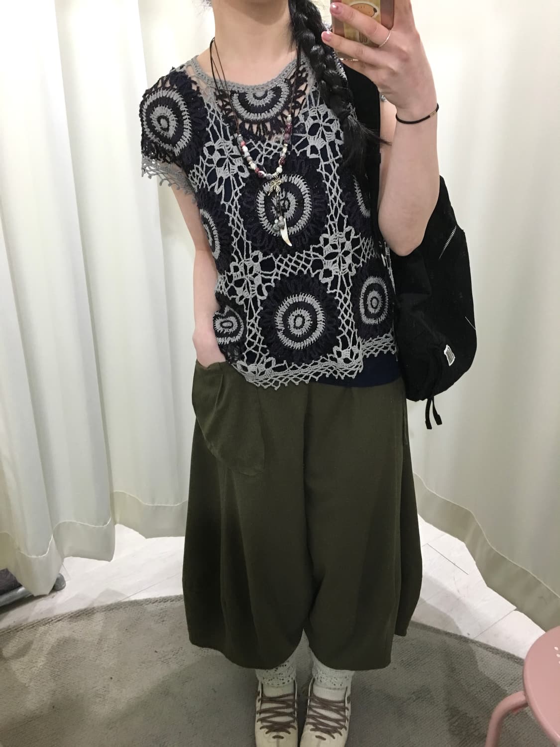 taro boba crochet knit 상품이미지6