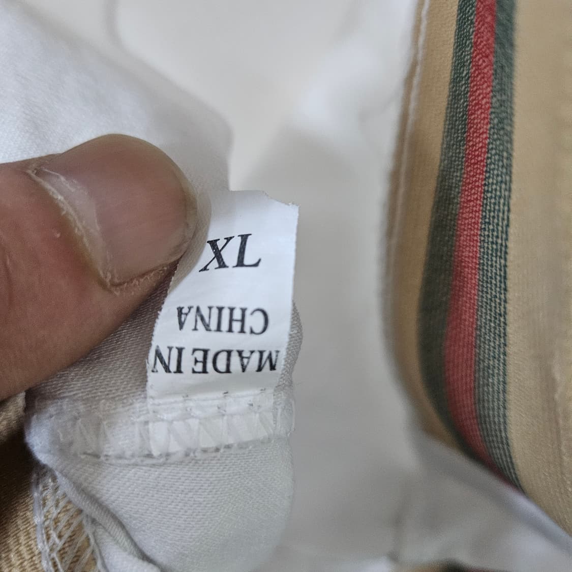 XL 빈티지 여성 패턴 스판 치노팬츠 0403Y 상품이미지3