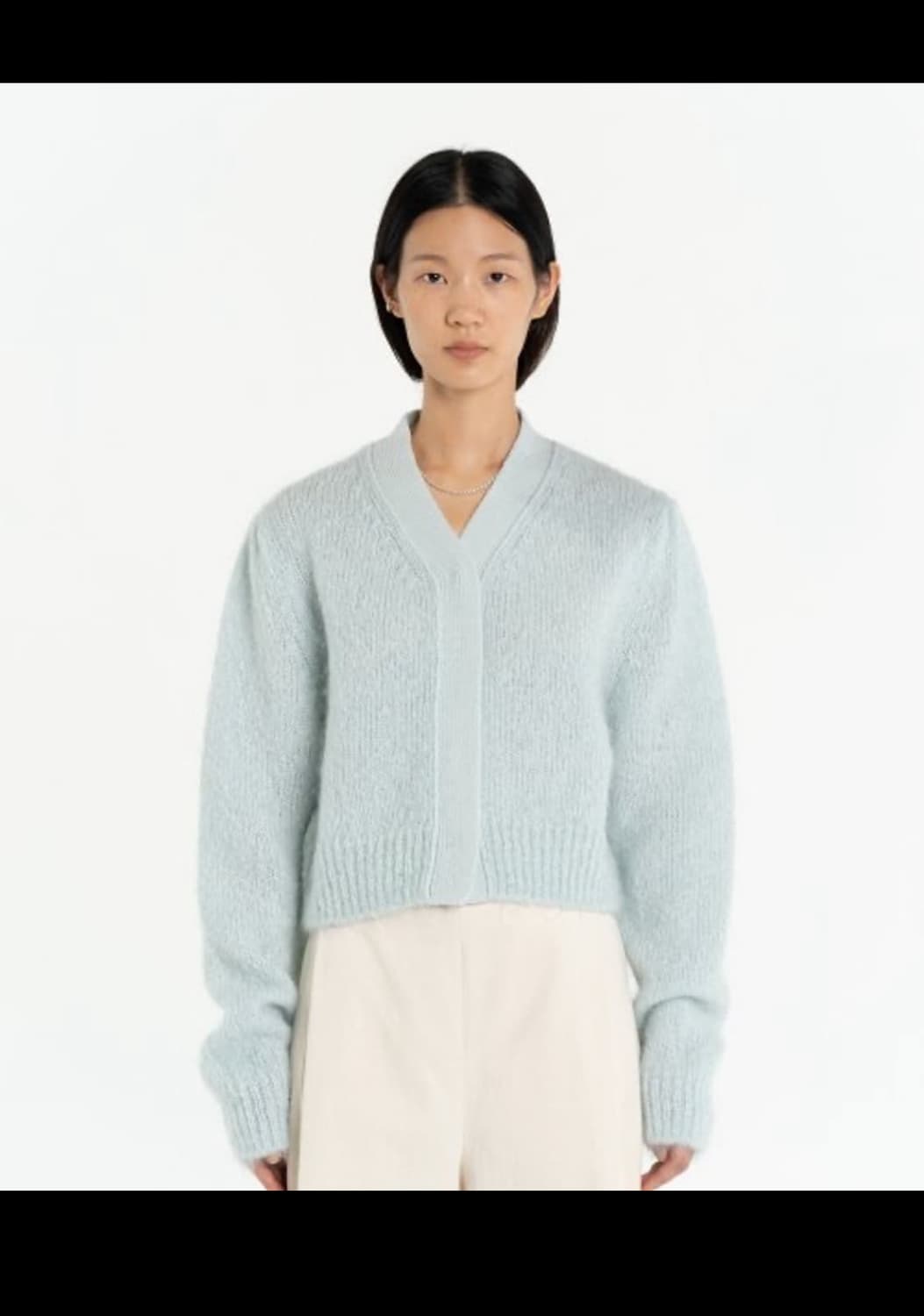 아모멘토 그랜마 가디건 스카이블루 상품이미지1