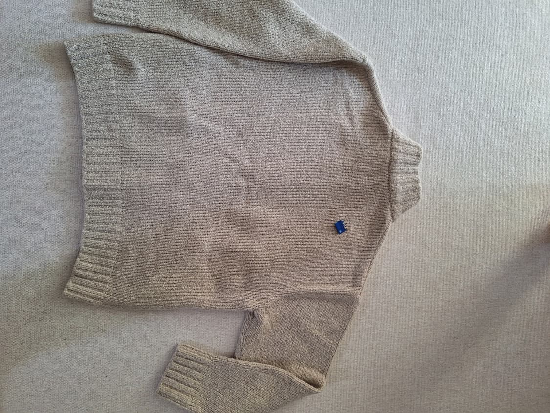 아더에러 시그니피컨트 TRS 태그 니트집업 01 오트밀 L사이즈 상품이미지3