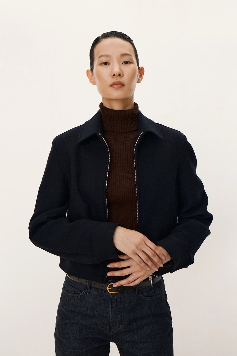 포터리 우먼 울 드리즐러 자켓 1사이즈 상품이미지2