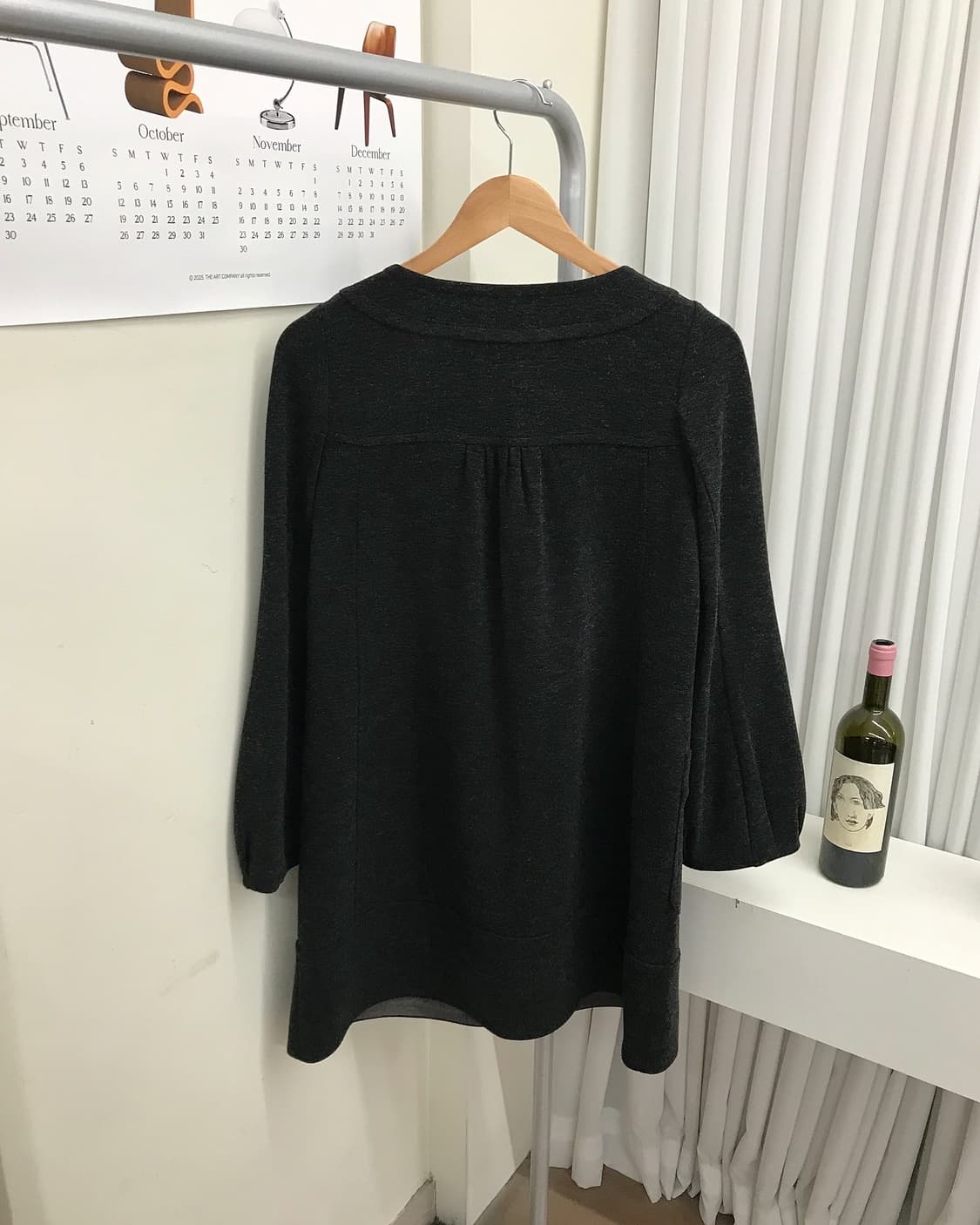 버버리 로고 울 긴팔 원피스 상품이미지6