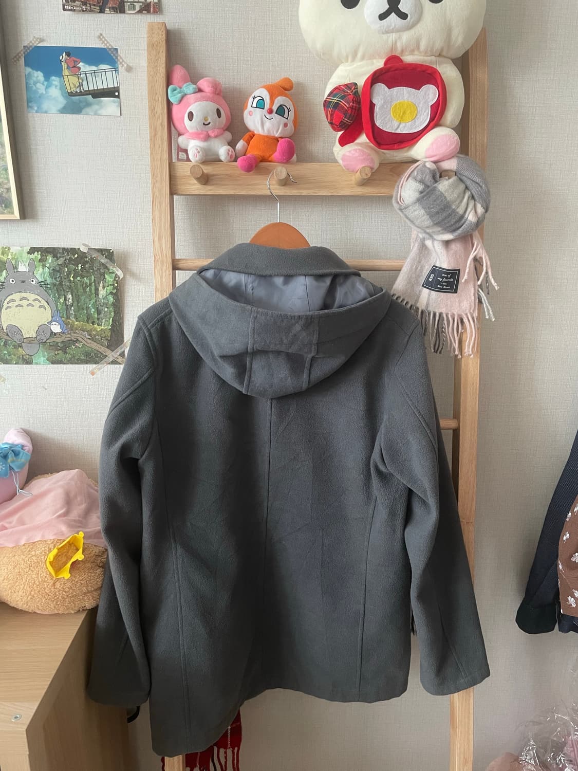 모리걸 빈티지 도쿄모리 그레이 숏코트 🩶🩶 상품이미지3