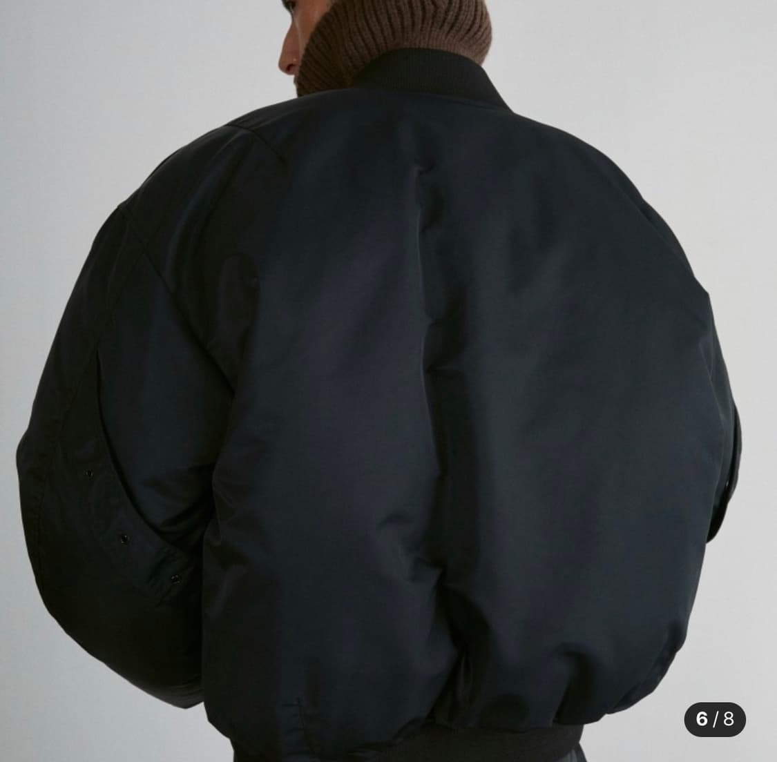 [OS] 렉토 오버사이즈 나일론 다운 점퍼 ma-1 상품이미지6